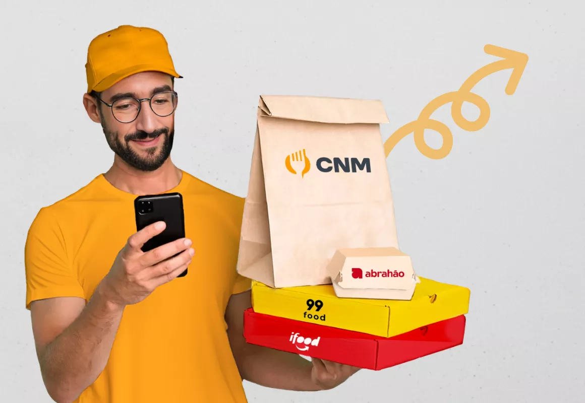 Hub de delivery para bares com iFood, 99Food e delivery próprio centralizados