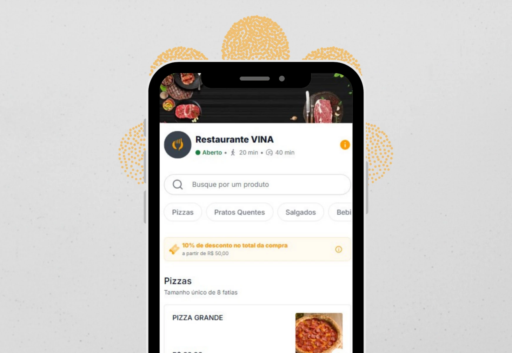 Cardápio digital com QR Code para restaurantes