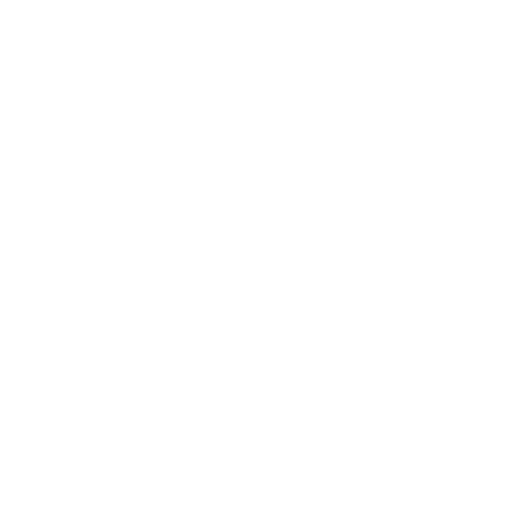 Ícone em estilo linha branca representando um sistema PDV com leitor de código de barras, impressora e tela com símbolo de cifrão.